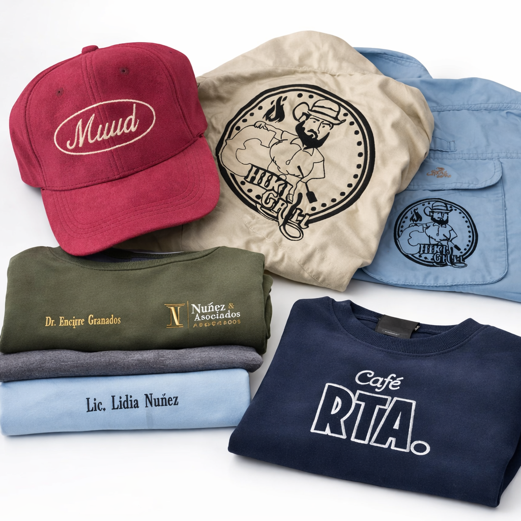 Uniformes y bordado para empresas